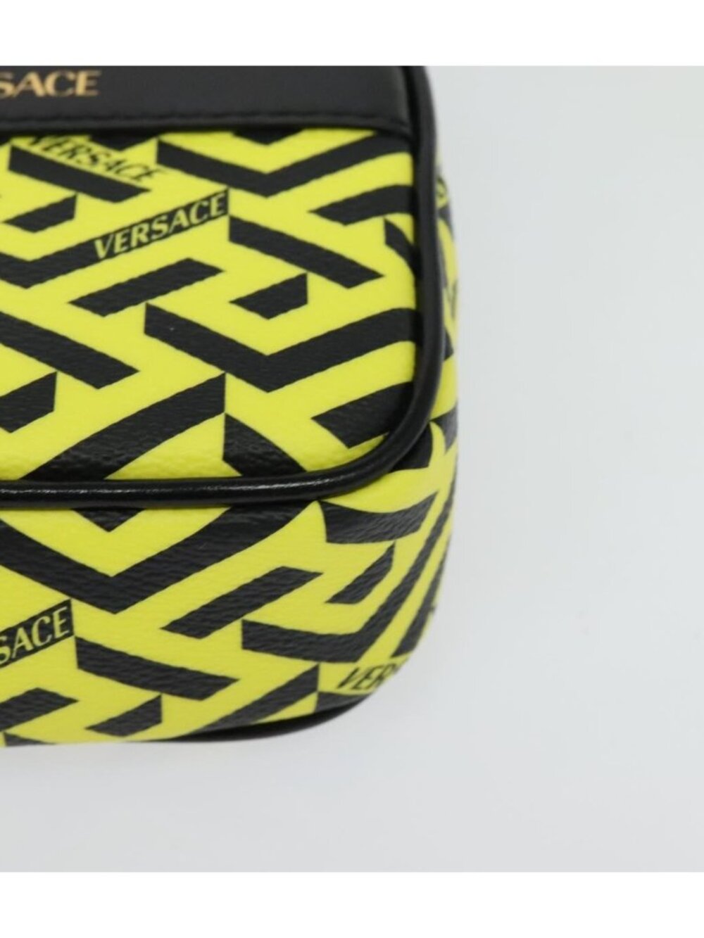 VERSACE Pouch PVC Yellow Gold - Picture 12 of 16